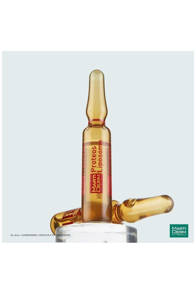Martiderm The Originals Proteos Liposome Ampoules for Oily or Sensitive Skin 30units - Image 2