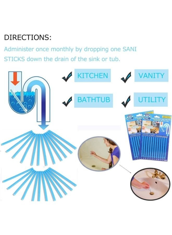 3 Packs of Drain Cleaner Cleaning Sewage Decontamination Deodorant