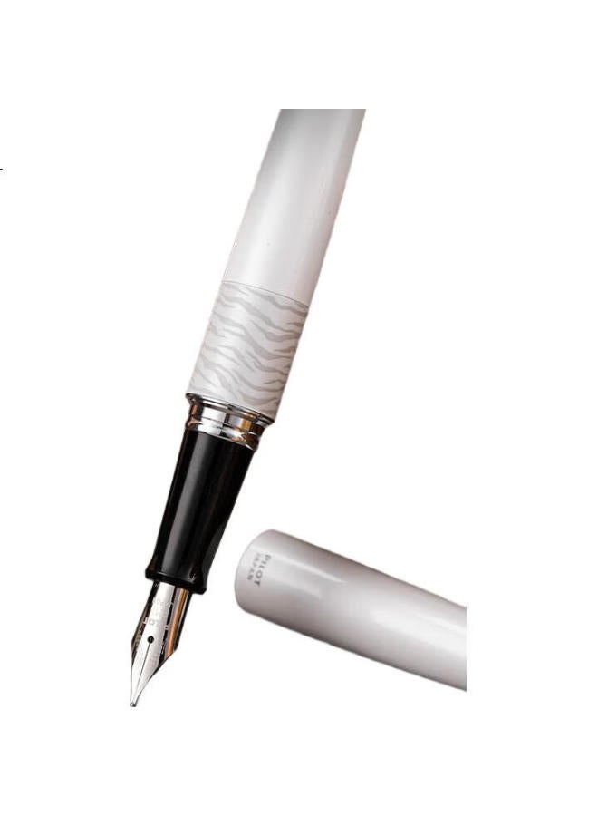 Pilot 88G Business Signature Pen Metal Pen Barrel Ink Pen Calligraphy Practice Student Gift Fountain Pen Fp-Mr2 Black Crocodile Pattern M Nib - Image 1