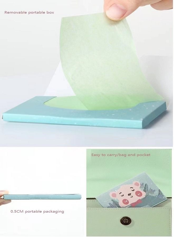 100 pieces of facial cleaning paper for men and women - Image 2