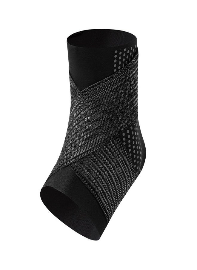 Generic - Ankle guard to prevent sprains, professional ankle guard for men and women, running, basketball, ankle sprain rehabilitation A pair of protective gear  (black) - Image 1