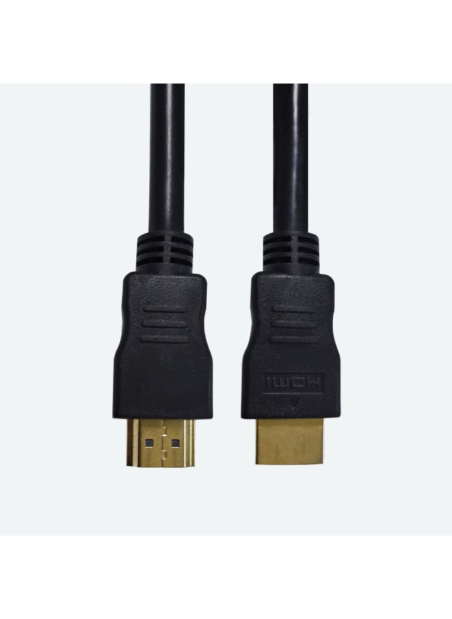 ماركة غير محددة كابل بيانات فيديو لعرض جهاز استقبال التلفزيون والكمبيوتر وشاشة العرض hdmi2.0 إصدار 4K HD line 4k60HZ - اللون: أسود - طول الخط: 20 متر  - Image 2
