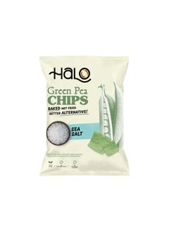 Halo Green Pea Chips Salt And Paper 50 grams 