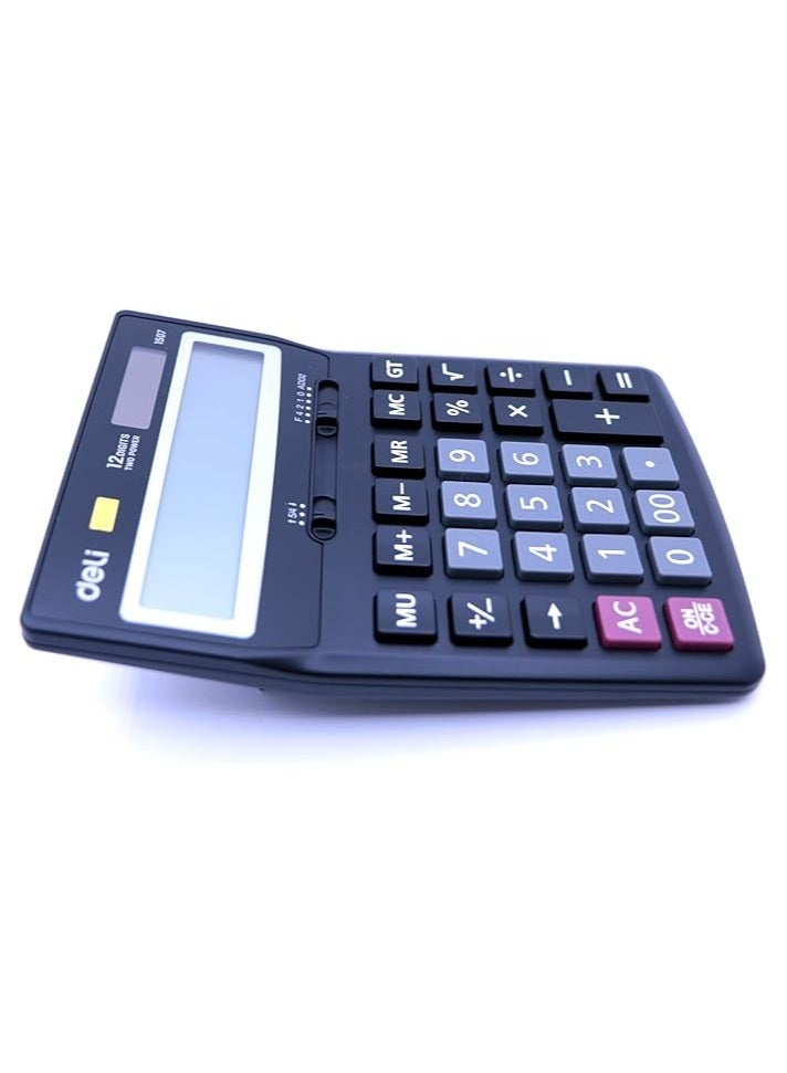 Deli E1507 Calculator with LCD Display Screen - Image 2