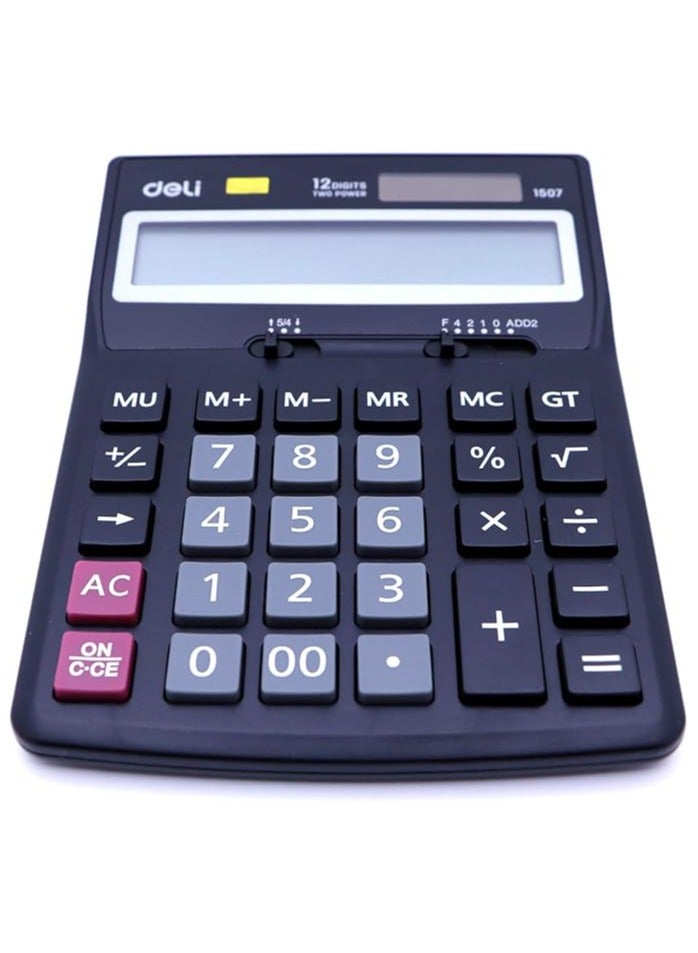Deli E1507 Calculator with LCD Display Screen - Image 3