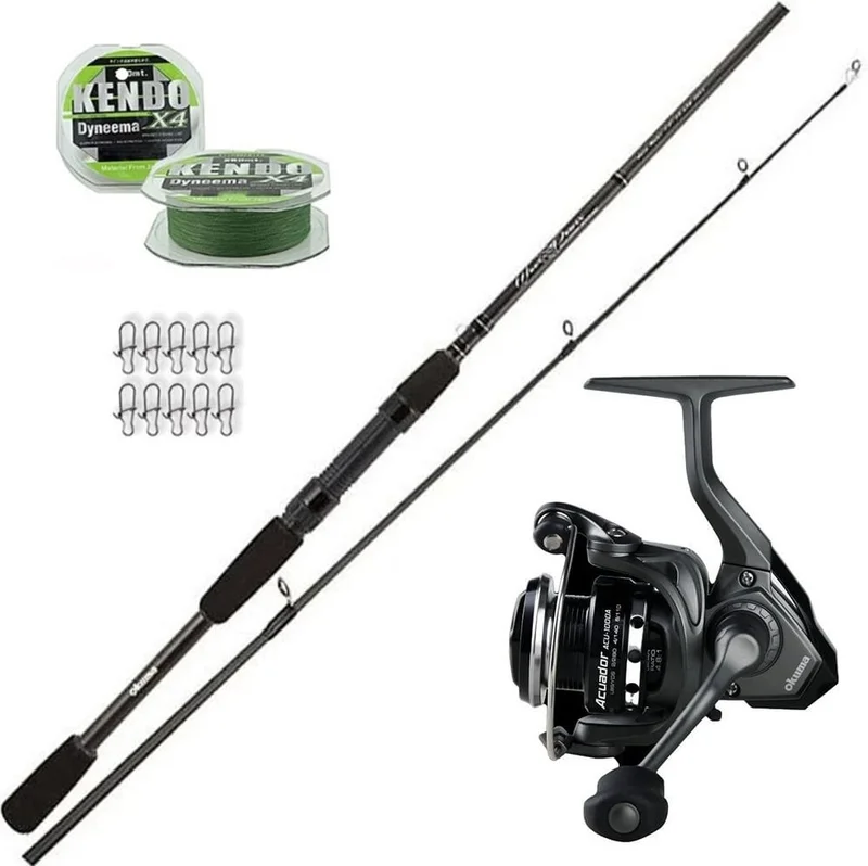 أوكوما Acuador 3000 - Wavepower 274CM 7-30GR Spin Fishing Rod Set