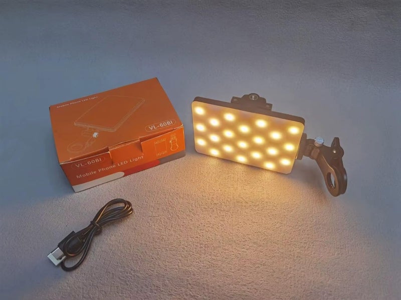 Derovan RGB Softbox Portable LED Video Light – Adjustable Color Temperature (2700K–6500K), High Brightness, Tripod Mount Included - Image 3