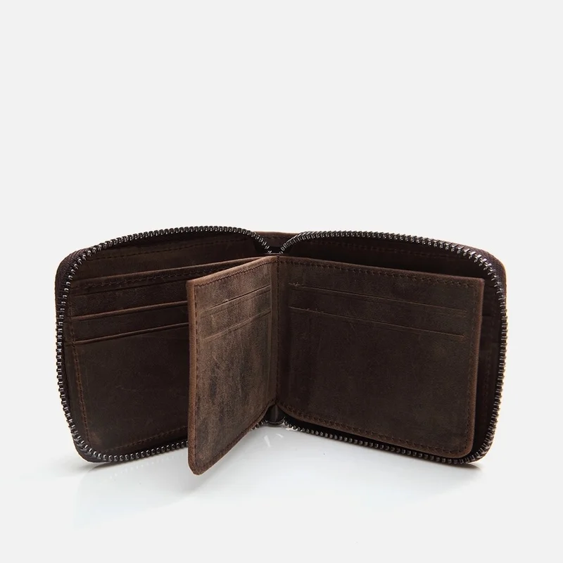 Hotiç 06CUH290110A480 GENUINE Leather Brown Men's Wallet