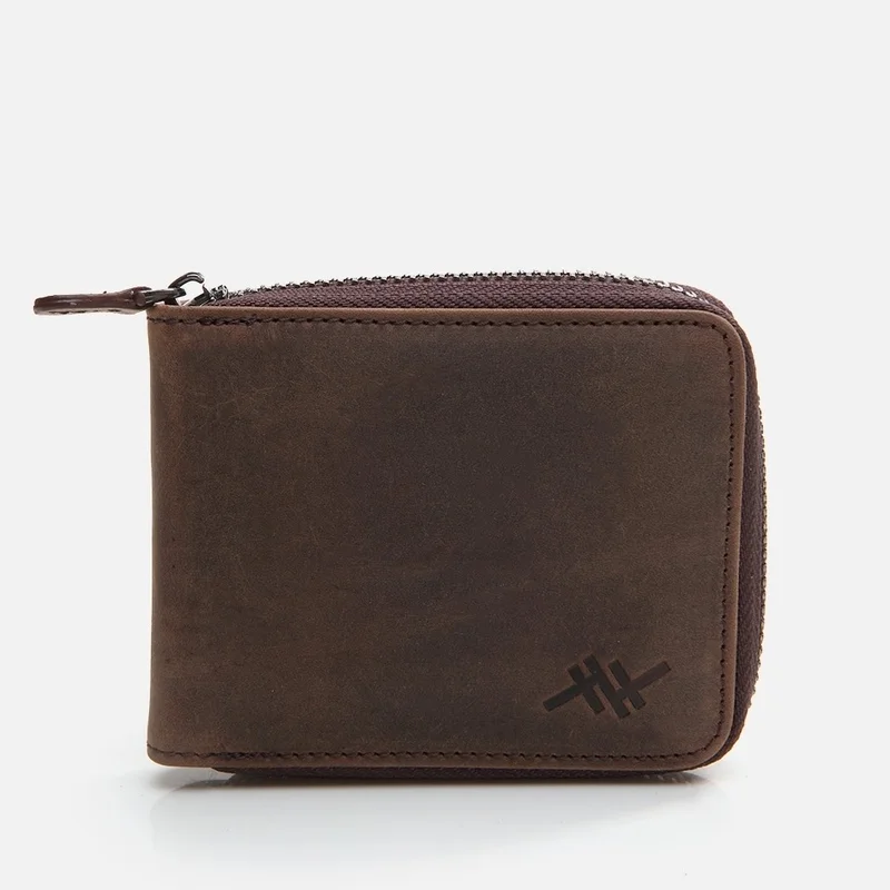 Hotiç 06CUH290110A480 GENUINE Leather Brown Men's Wallet