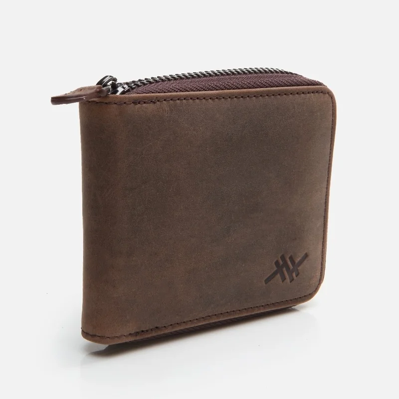 Hotiç 06CUH290110A480 GENUINE Leather Brown Men's Wallet