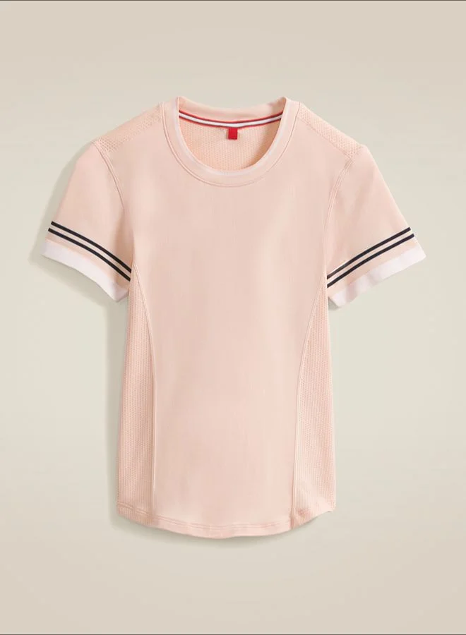 Baseline Seamless Tee - Blush