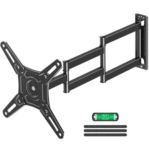 ELIVED Long Arm TV Wall Mount for Most 14-42 Inch tvs & Monitors, 29.5 Inch Long Extension TV Mount Swivel and Tilt, Full Motion Wall Mount Bracket Fit Max VESA 200x200mm, Holds up to 44 lbs. - Image 1