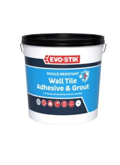 EVO-STIK Tile a Wall Adhesive & Grout for Ceramic & Mosaic Tiles 1L White  - Image 1