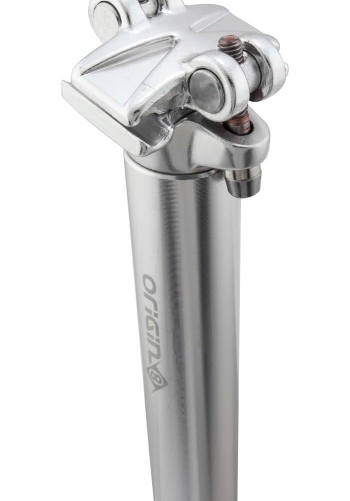 Origin8 Pro-Fit Alloy Seat Post - 400mm Length, Forged Aluminum, Silver - Image 4