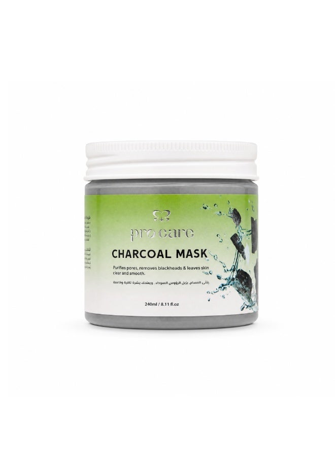 procare Charcoal Mask for Oily & Combination Skin, 240ml