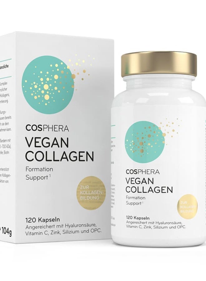 كوسفيرا دعم تكوين الكولاجين النباتي يحسن صحة البشرة والمفاصل 120 كبسولة - Image 1