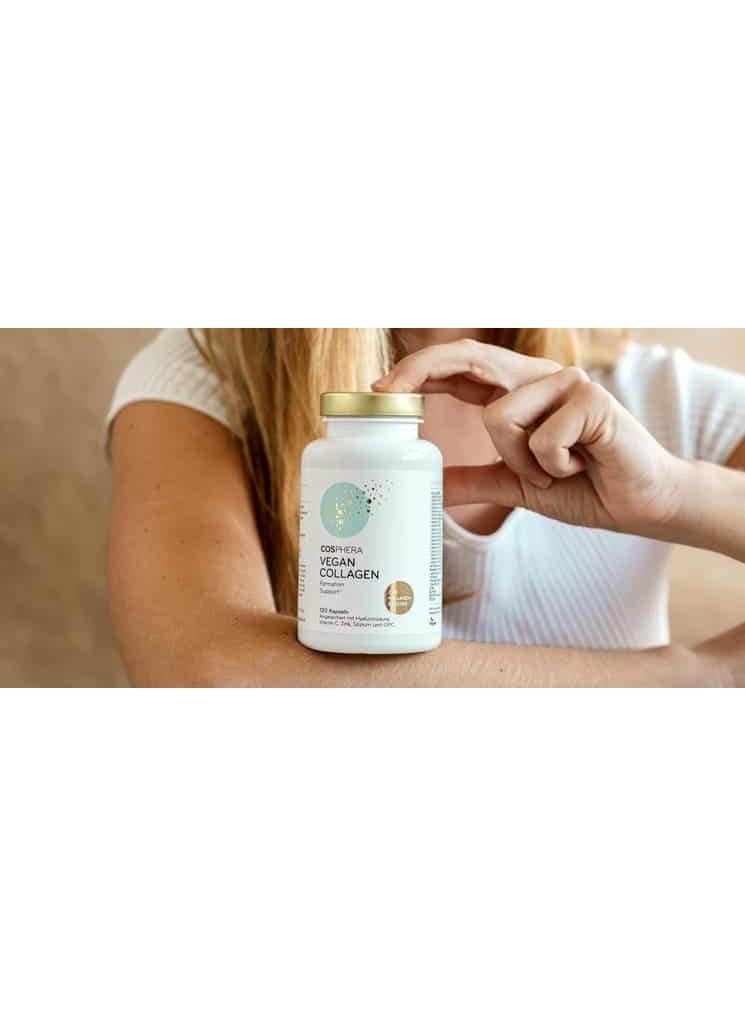 كوسفيرا دعم تكوين الكولاجين النباتي يحسن صحة البشرة والمفاصل 120 كبسولة - Image 3
