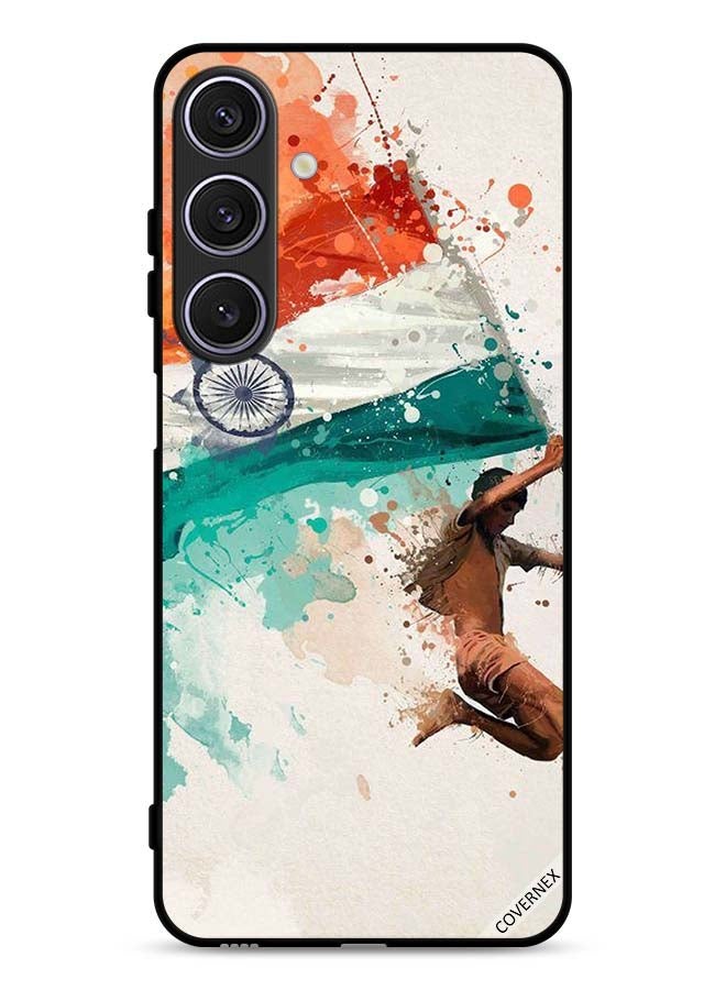 Covernex Samsung Galaxy A17 Protective Case Cover Holding India Flag While Flying