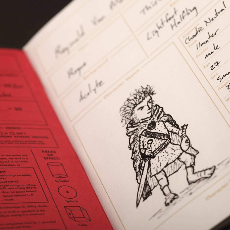 Field Notes: 5E Character Journal - 2 Pack - Character Notebook for Dungeons and Dragons Fifth Edition - 4.75 x 7.5 Inchâ€¦ - Image 3