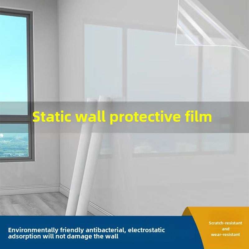 Wall Decal Protective Film Waterproof Transparent electrostatic wall protective film 