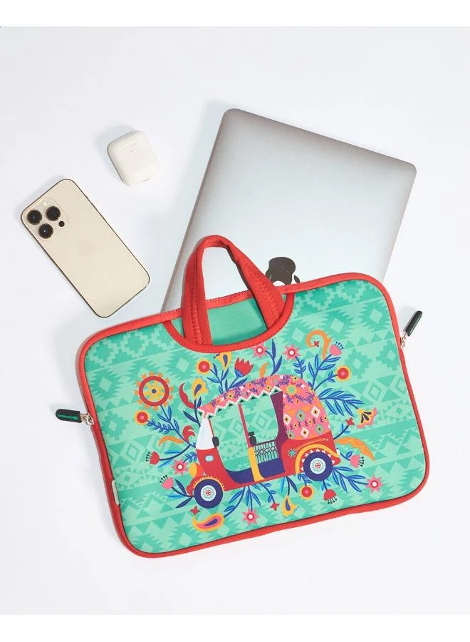 Chumbak  Bohemian Auto Laptop Sleeve - 11.6” for Women | Best Price UAE