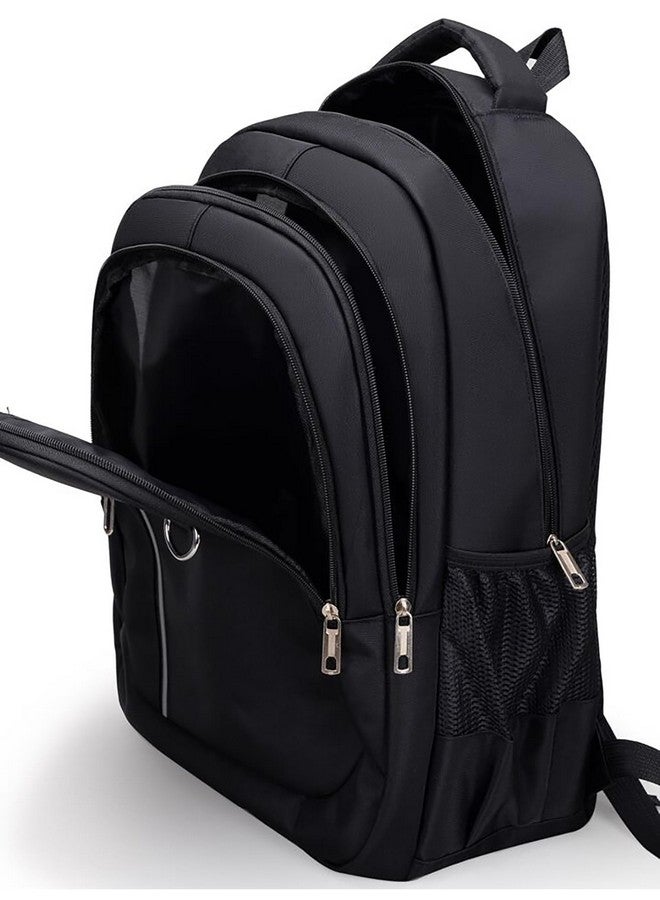 FUR JADEN 35L Travel Professional Backpack with 15.6 Inch Laptop Compartment I 3 Large Compartments I Organizer Pockets I For Men Women Boys Girls I School and College Bagpack (Black) - Image 4