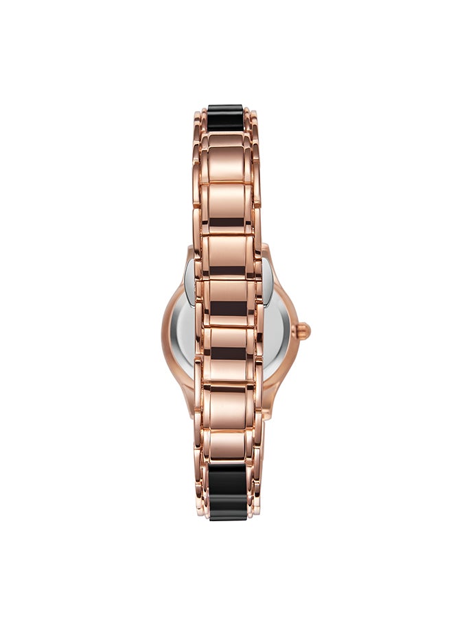 KENNETH SCOTT Women's Ceramic + Metal Analog Watch K23517-RCBB - 30 mm  - Image 3