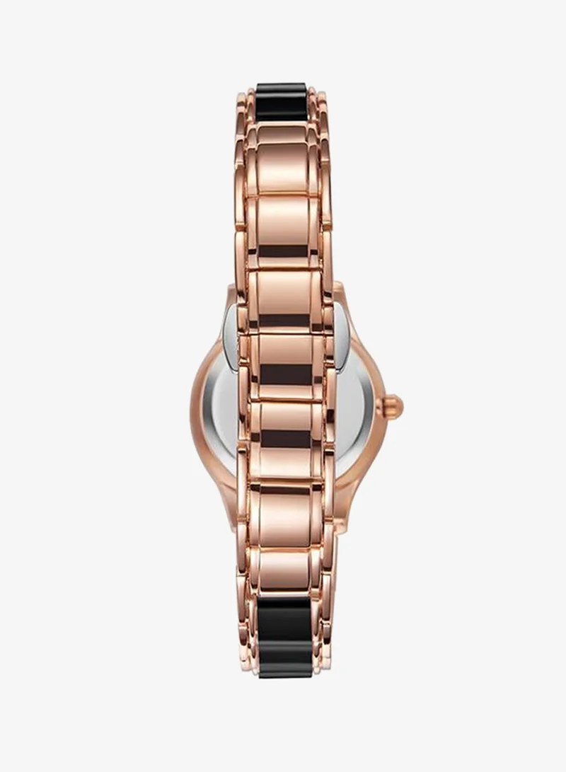 Kenneth Scott Black Women's Ceramic + Metal Analog Watch K23517-RCBB - 30 mm for Women | Best Price UAE