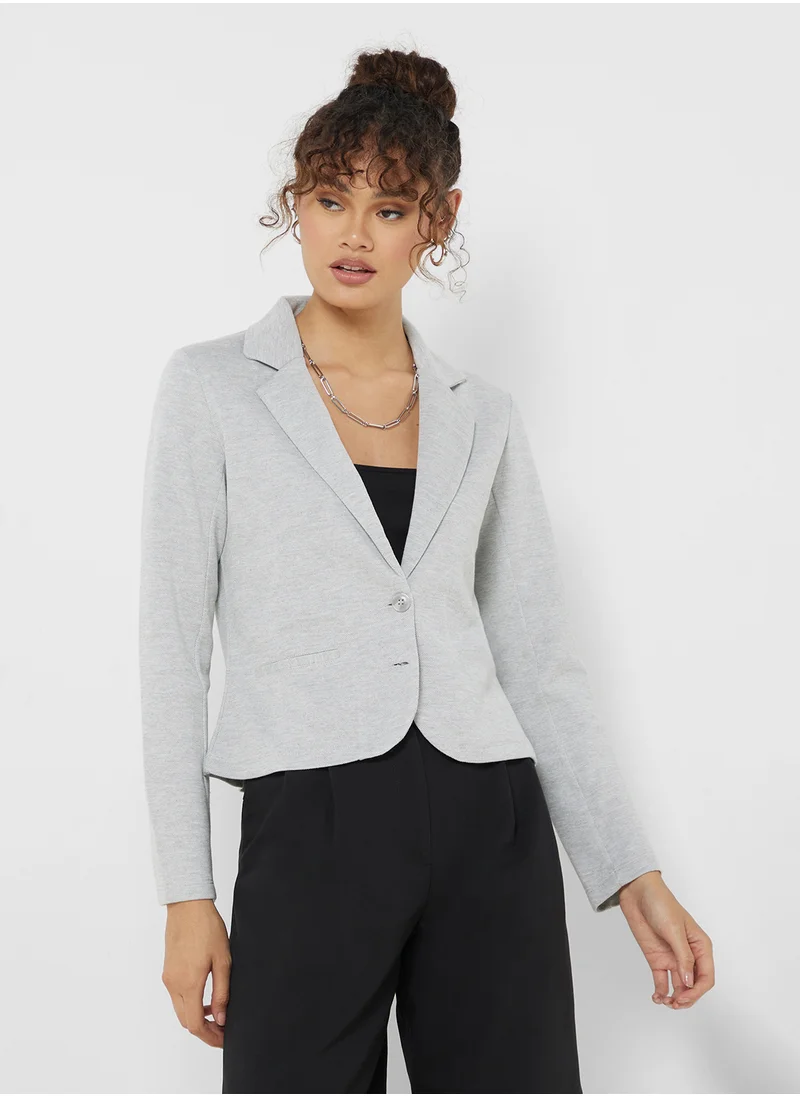 VERO MODA V Neck Button  Knitted Vest Coat