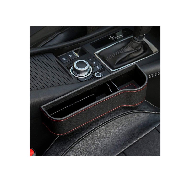 SOLARAE Car Storage Pockets Car Seat Gap Organizer Car Seat Organizer Front Seat Gap Filler Console Pocket Organizer Console Pocket Organizer - Image 5