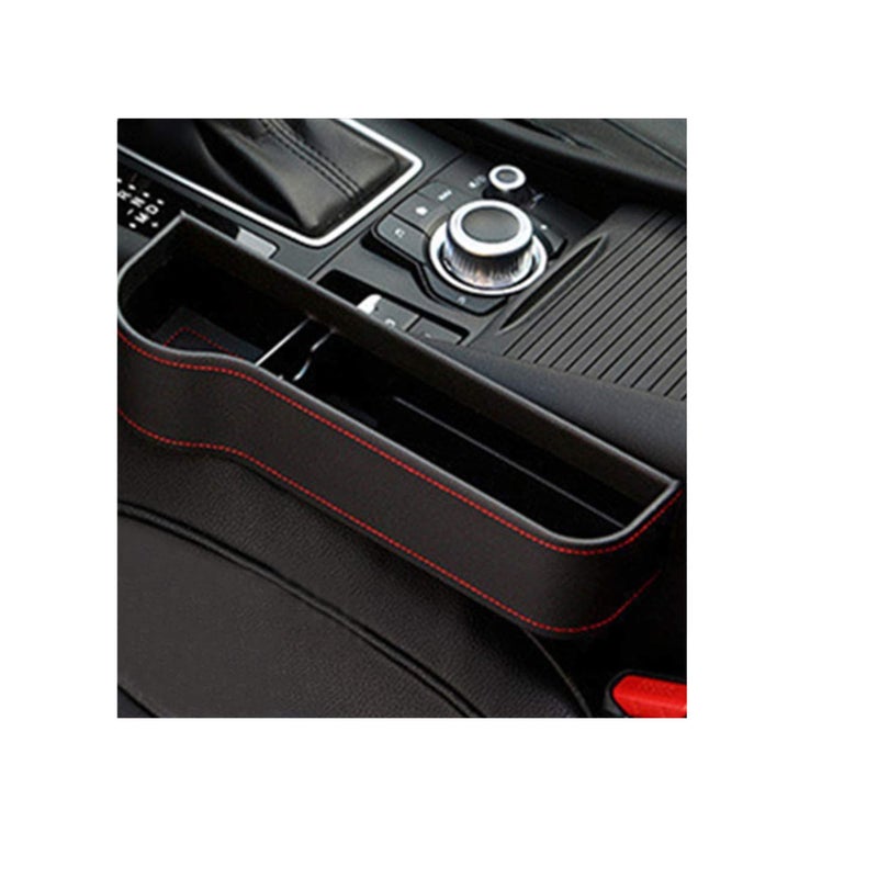 SOLARAE Car Storage Pockets Car Seat Gap Organizer Car Seat Organizer Front Seat Gap Filler Console Pocket Organizer Console Pocket Organizer - Image 4