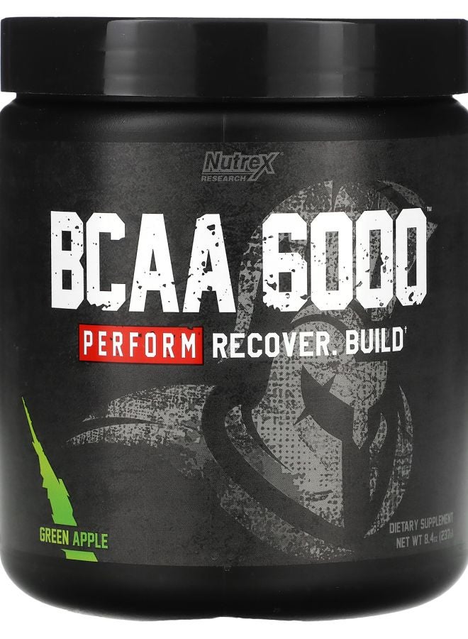 Nutrex Research BCAA 6000 Green Apple 8.4 oz (237 g)