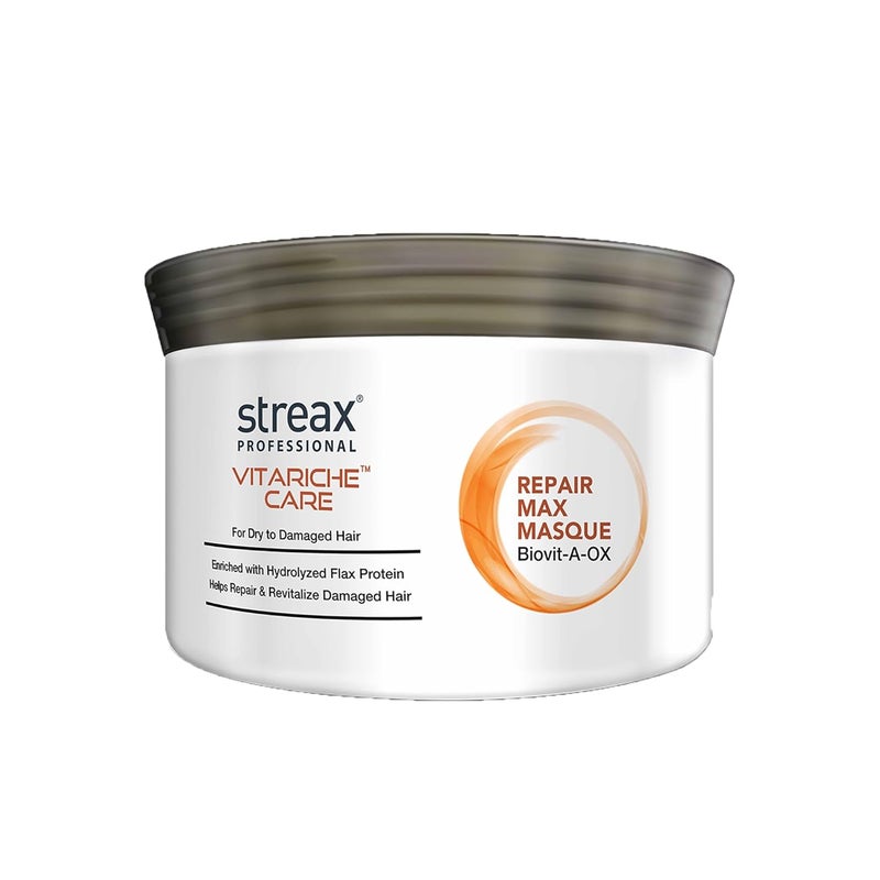 Streax Professional قناع شعر ستريكس بروفيشينال فيتاريش كير ناعم ولامع للنساء 200 جرام - Image 1