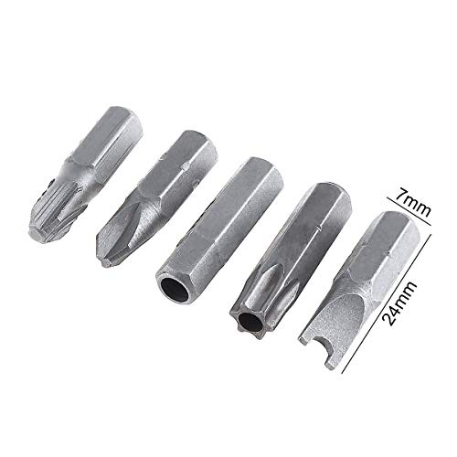 ChgImposs 33 Piece Screwdriver Bit Set, Security Screwdriver Tool Kit with Hex and Torx Special Batch Charging Drill Shaped - Image 5