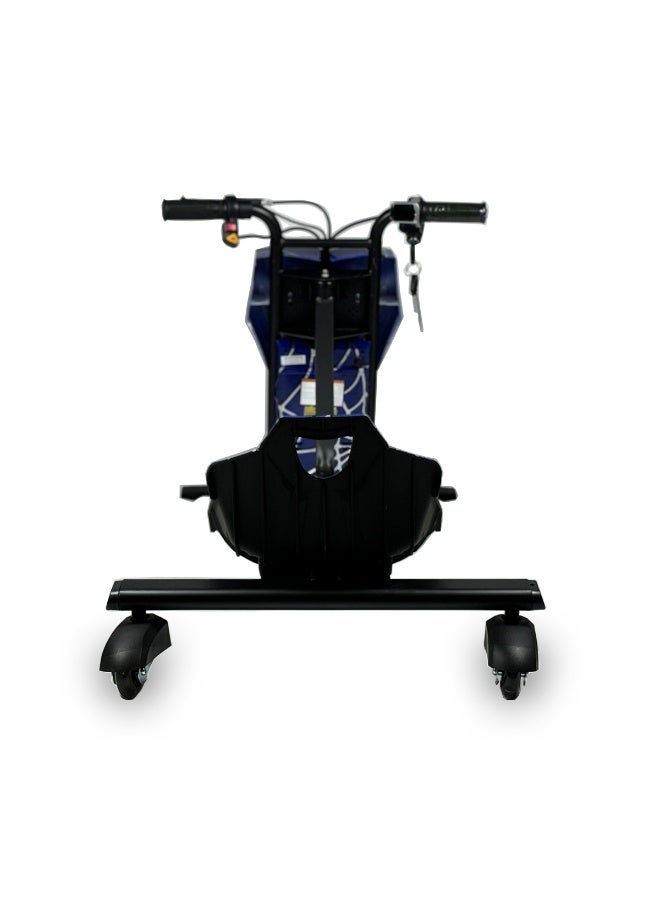 GOLD MANTIS Electric Drift Trike for Kids | 36V Battery-Powered 3-Wheel Ride-On Scooter, Blue Spider Design & 360° Spin - Image 3