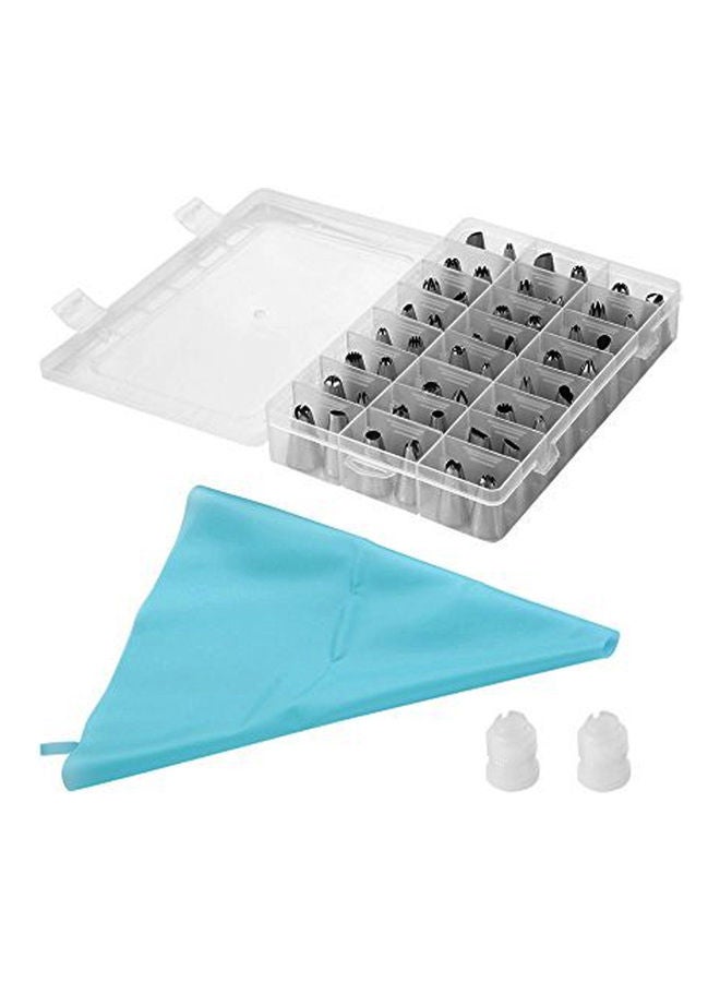 Loquat 48-Piece  Stainless Steel Cake Decorating Tips Set Multicolour - Image 2