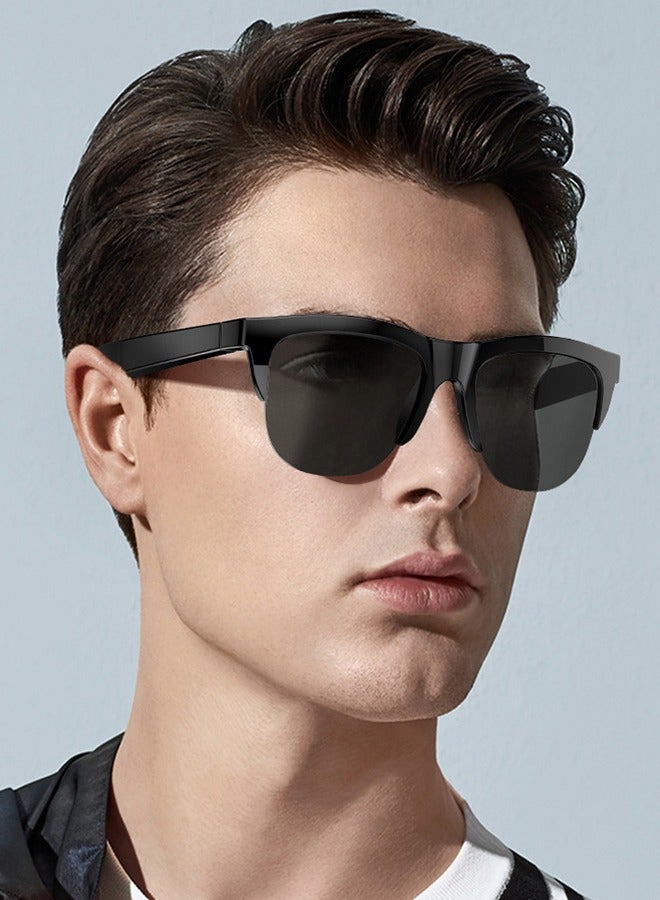 Smart Glasses, Polarized Bluetooth Sunglasses, Built-in Mic & Speakers, Voice Assistant, UVProtection Audio Sun Glass - Image 3