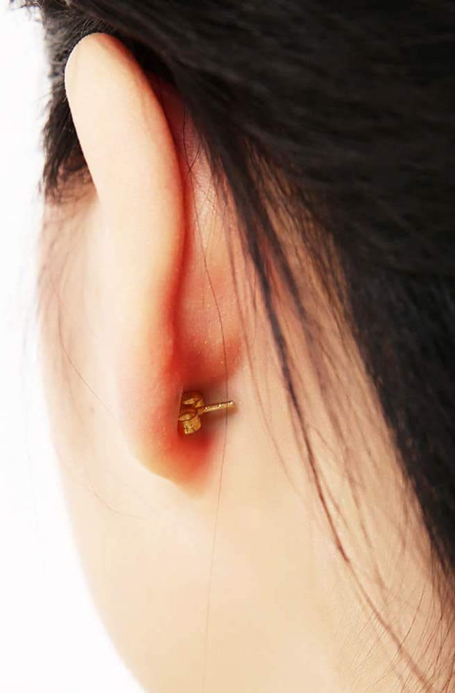 COOLJOY 14K Gold Earring Backs Ear Locking 6 Piece for Stud Ear Rings 3 Pairs - Image 5