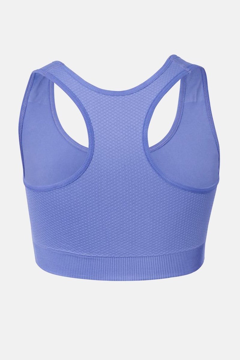 Tchibo Women Non Padded Non Wired Soft Sports Bra, Lilac - Image 3