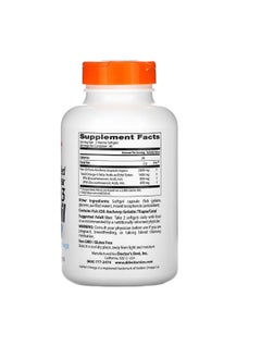 Doctor's Best Purified & Clear Omega 3 Fish Oil with Goldenomega 1000 mg 120 Marine Softgels  - Image 2
