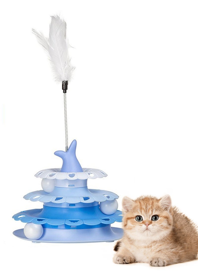 Kidle Interactive Cat Toys Kitten Toys Exercise and Play for Kittens and Cats Indoor - Image 1