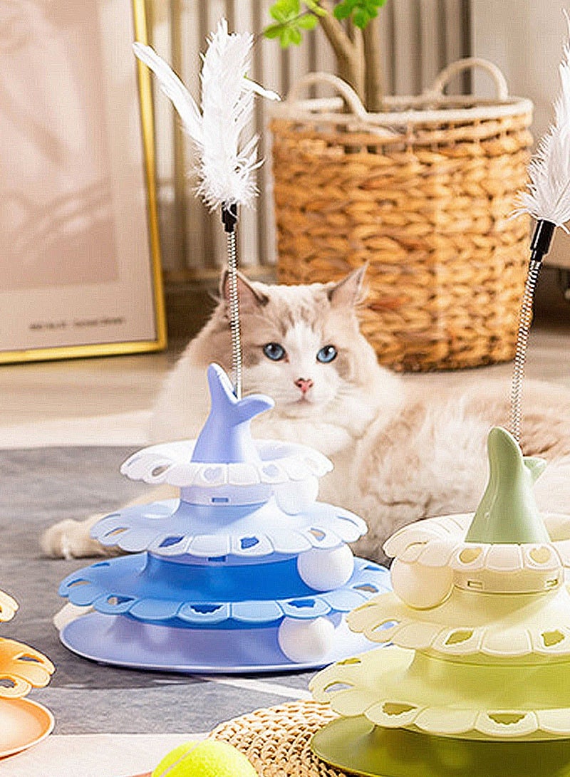Kidle Interactive Cat Toys Kitten Toys Exercise and Play for Kittens and Cats Indoor - Image 2