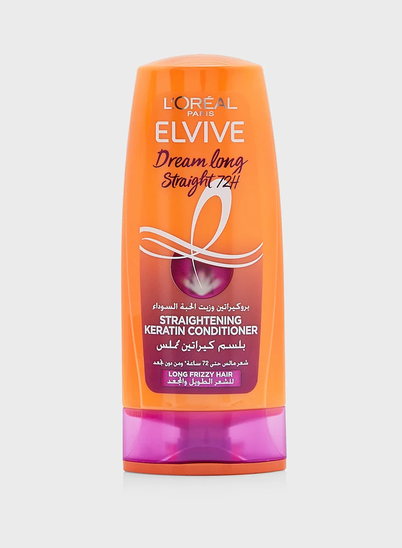 L'OREAL PARIS L'Oréal Paris Elvive Dream Long Straight Shampoo, 400Ml Conditioner 200Ml For Long Frizzy Hair