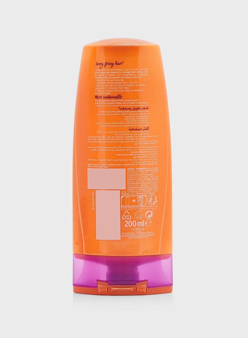 L'OREAL PARIS L'Oréal Paris Elvive Dream Long Straight Shampoo, 400Ml Conditioner 200Ml For Long Frizzy Hair