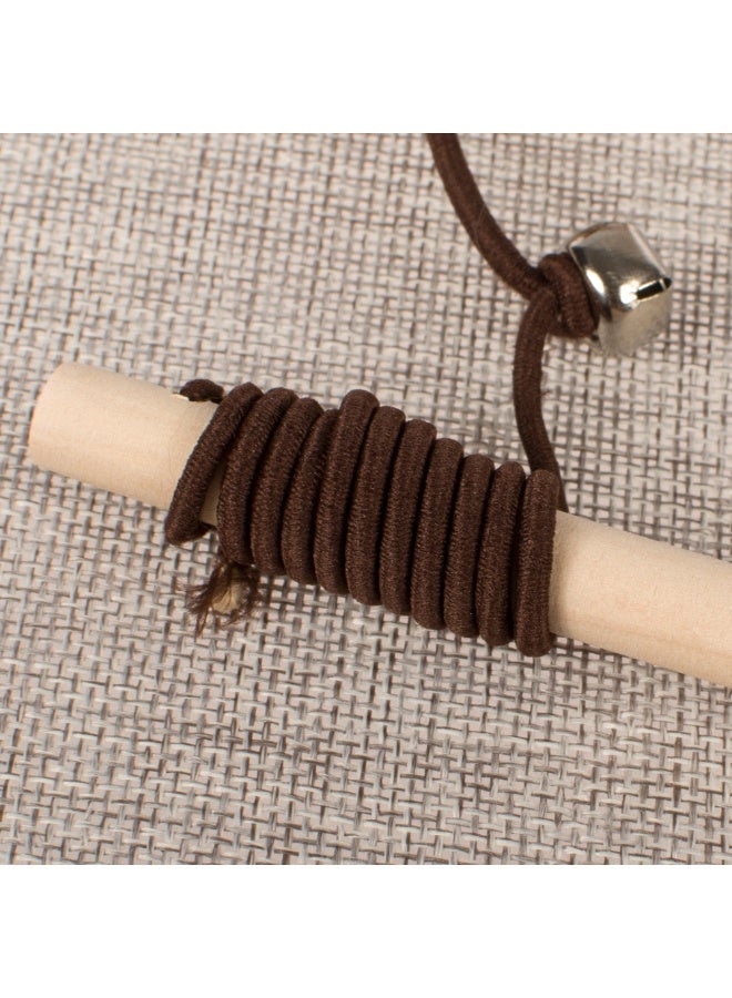 مجموعة ألعاب قطط عصا ريش تفاعلية مع ألعاب طيور وفأر قطيفة وكرات حبل قطنية – مواد متينة وآمنة للعب الداخلي للقطط - Image 3