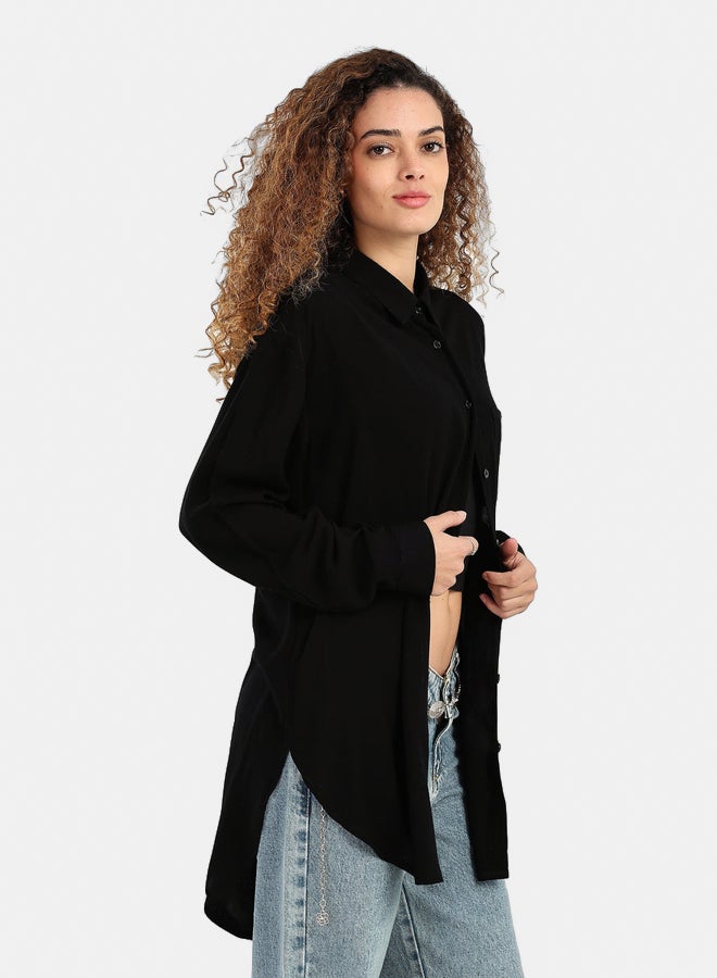 Carina Classic Collared Neck Shirt - Image 1