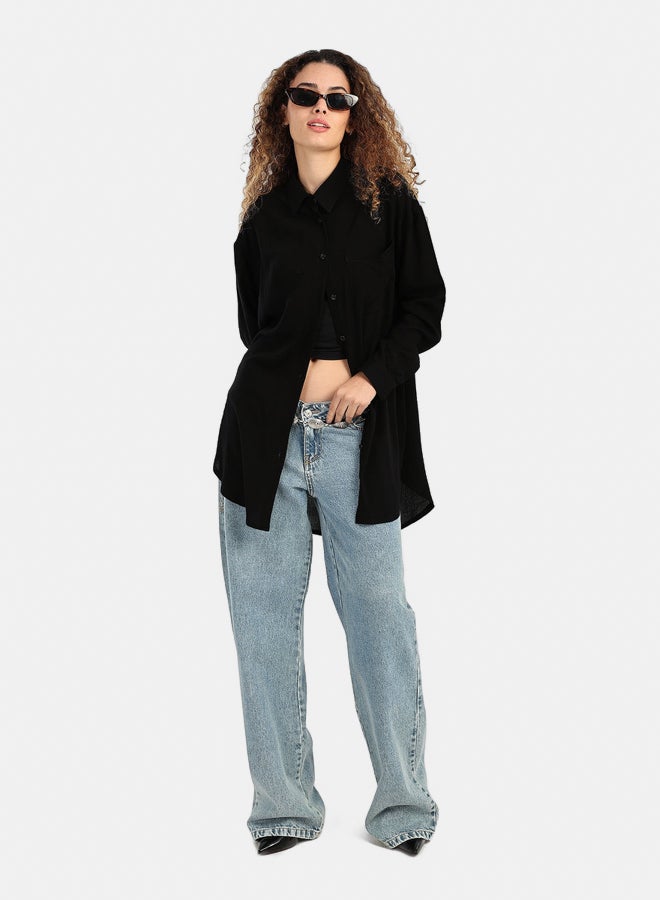 Carina Classic Collared Neck Shirt - Image 4