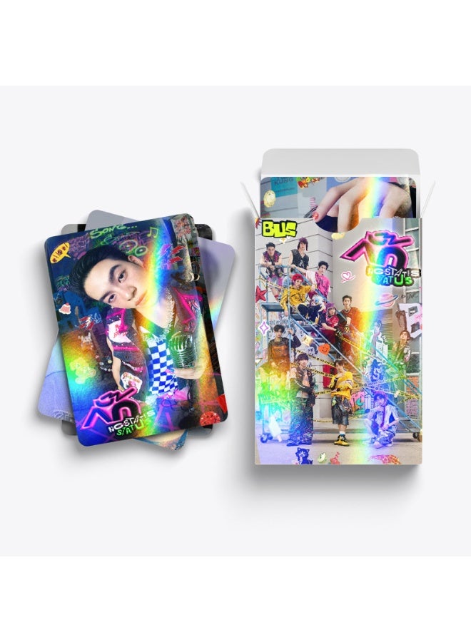 NIBEMINENT 60 Pcs Tpop BUS Lomo Cards Card For Fans Collection Gifts - Image 3