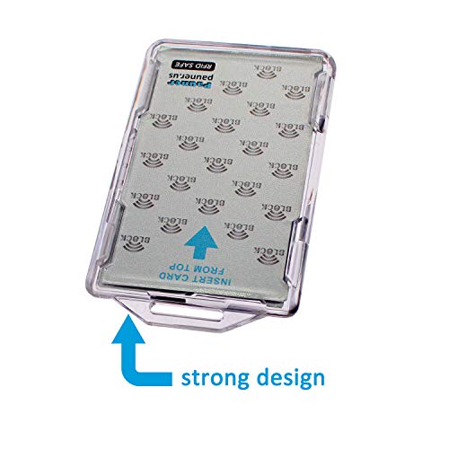 Pauner RFID Blocking ID Badge Holder - Safe CAC Card Protector for 2 Cards, TWIC, PIV Credentials, HSPD 12, FED ID, LincPass Smart Card (1) - Image 4