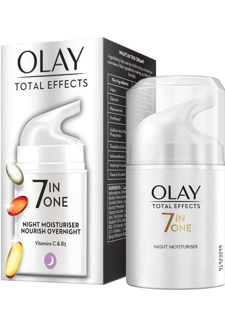Olay Olay 7 in 1 Moisturizing Night Cream - 50 ml  - Image 1